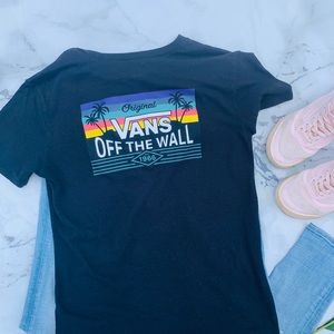 Vans black t-shirt